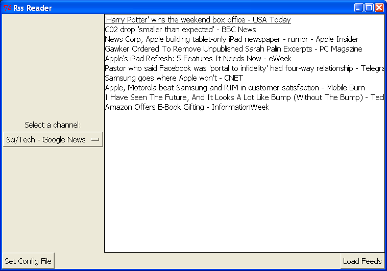 RSS Gui